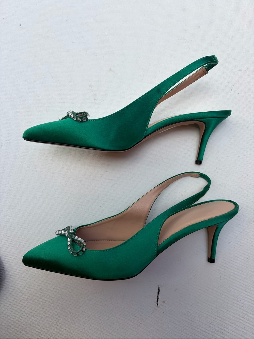 J Crew Colette Rhinestone Bow Pumps - Picture 4 of 6